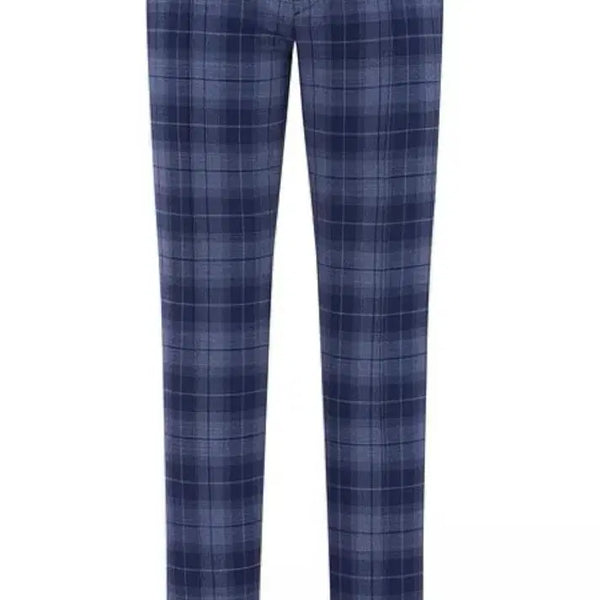 [BUNJANG] MOTB Man on the Bone Seersucker Blue Check Pants (Size 50) / [MOTB 맨온더분] 시어서커 블루 체크 팬츠 50