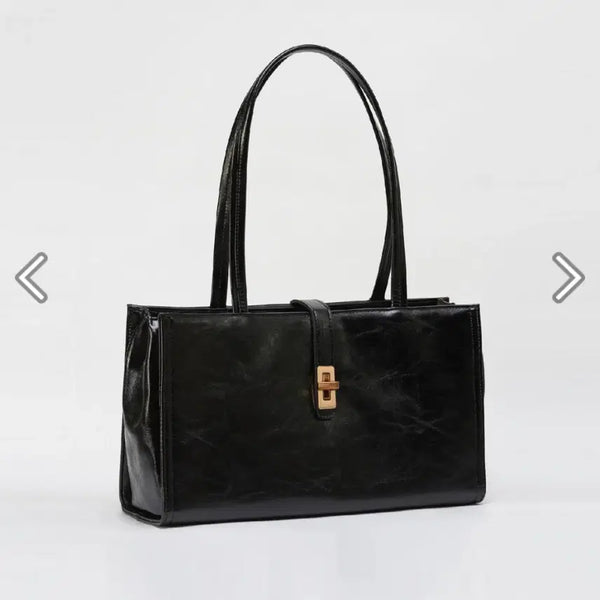[BUNJANG] M Jade Matilda L Shoulder Bag Black / 엠제이드 마틸다 L 숄더백