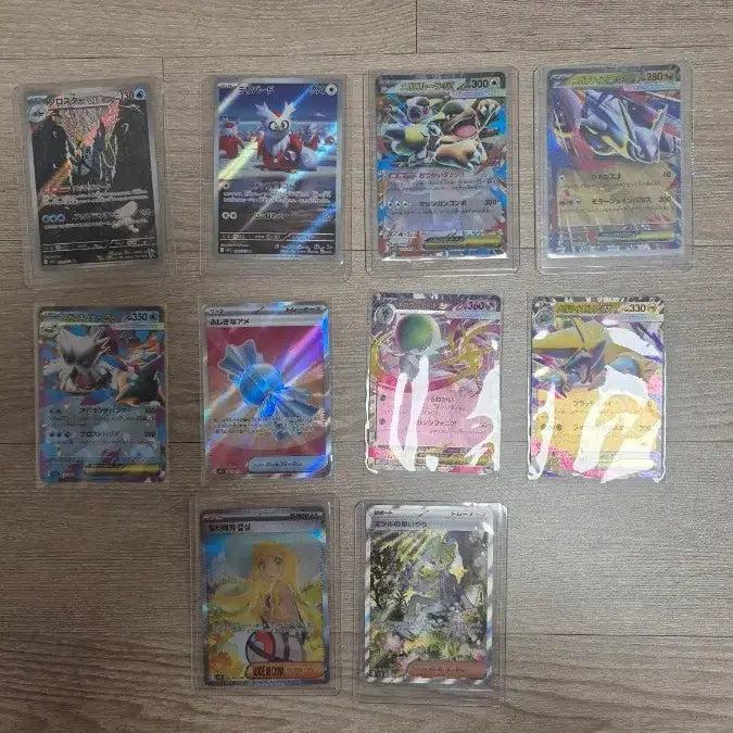 [BUNJANG] Pokemon Trading Cards Bundle Set (10 Cards) / 포켓몬 카드 10장 일괄