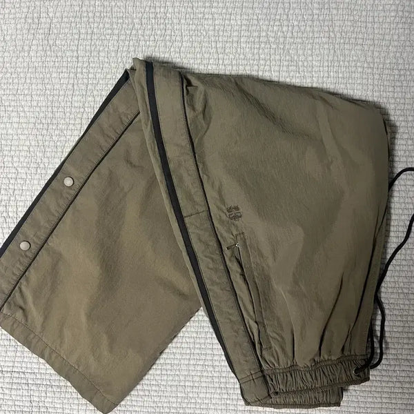 [BUNJANG] Polerethu Nylon Warm-up Pants Olive / [2] 폴리테루 나일론 웜업 팬츠 올리브