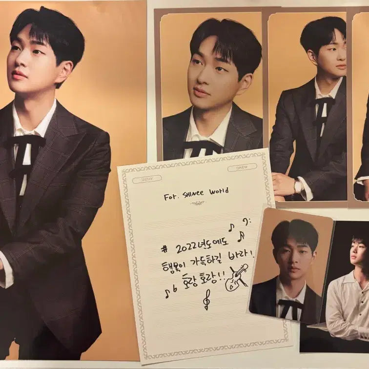 [BUNJANG] SHINee 2022 Season's Greetings Onew Split Set / 샤이니 2022 시그 분철 온유