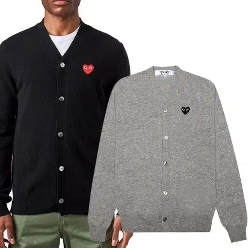[BUNJANG] Comme des Garçons Cardigan Gray / 꼼데가르송 가디건 회색