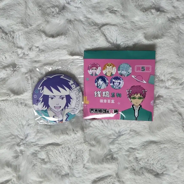 [BUNJANG] The Disastrous Life of Saiki K. Reita Toritsuka Can Badge / 사이키 쿠스오의 재난 토리츠카 레이타 캔뱃지 판매