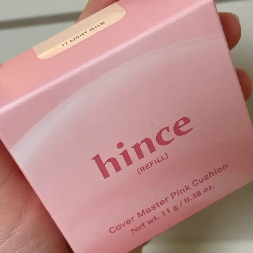 [BUNJANG] hince Cover Master Pink Cushion Refill (17 Light) / 힌스 핑크 쿠션