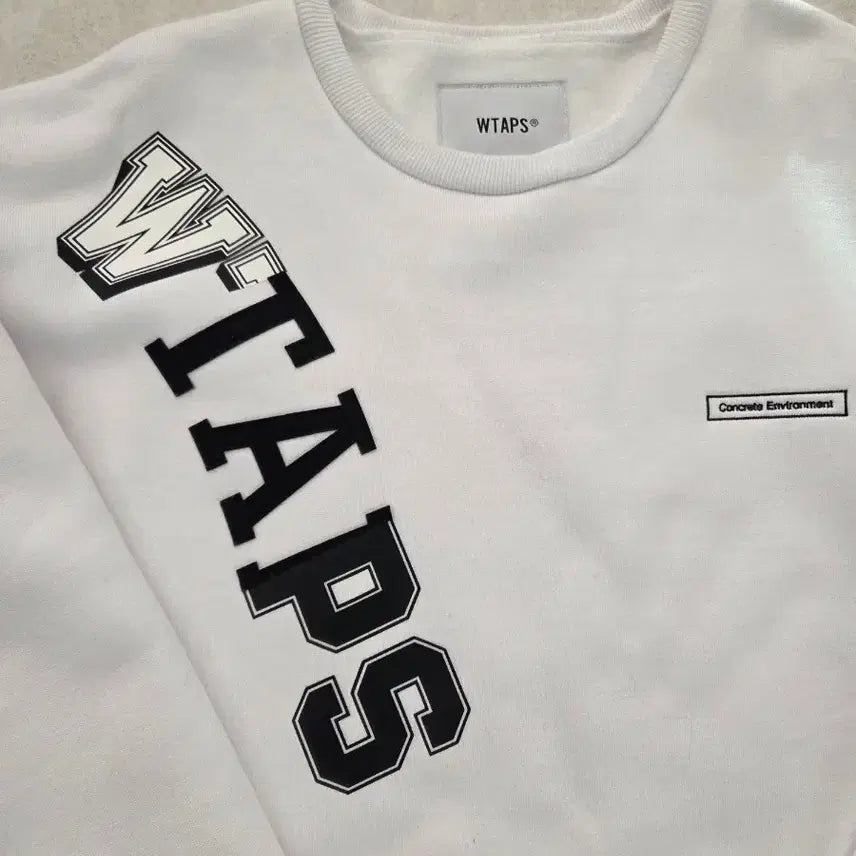 [BUNJANG] WTAPS Big Logo Sweatshirt / [새상품] 일본 더블탭스 빅로고 맨투맨