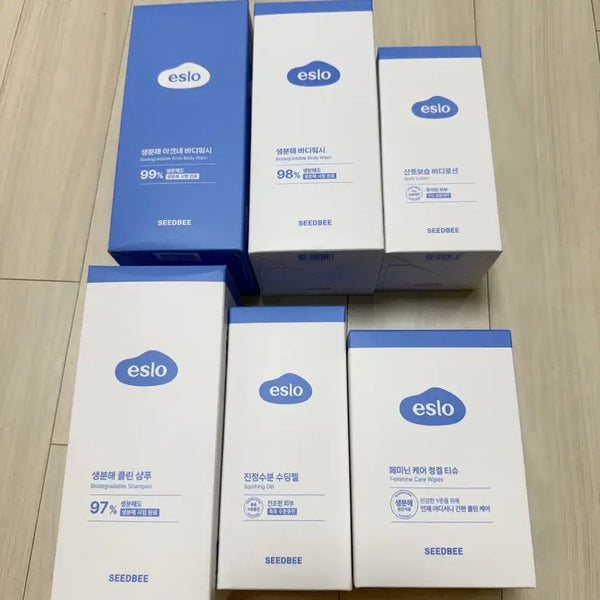 [BUNJANG] Seedbe Islo Biodegradable Shampoo, Body Wash, Lotion, Soothing Gel / 미개봉) 씨드비 이슬로 생분해 샴푸, 바디워시, 로션, 수딩젤 등