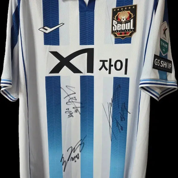 [BUNJANG] FC Seoul Signed Summer Uniform (Size 120) / fc서울 싸인 썸머 유니폼 팝니다