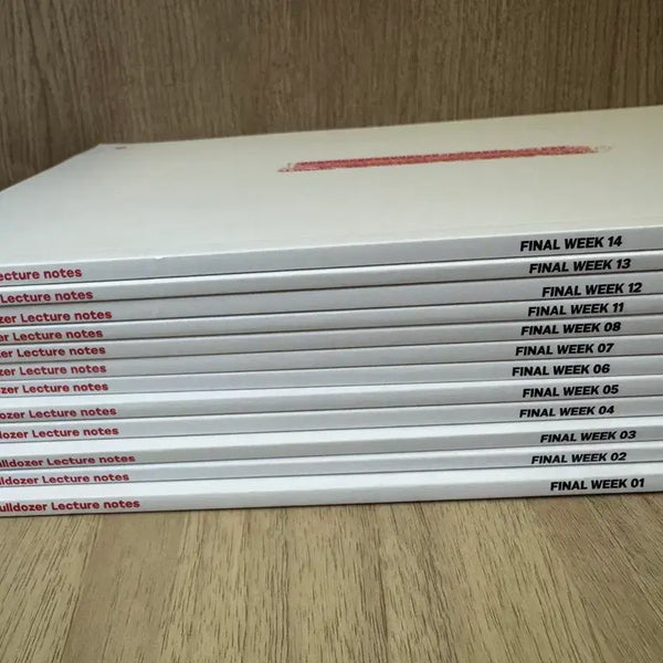 [BUNJANG] Choi Ji-wook Bulldozer Lecture Notes (2026) - Full Set (Weeks 1-14) / 2026 최지욱 불도저 1-14주차 [전권]