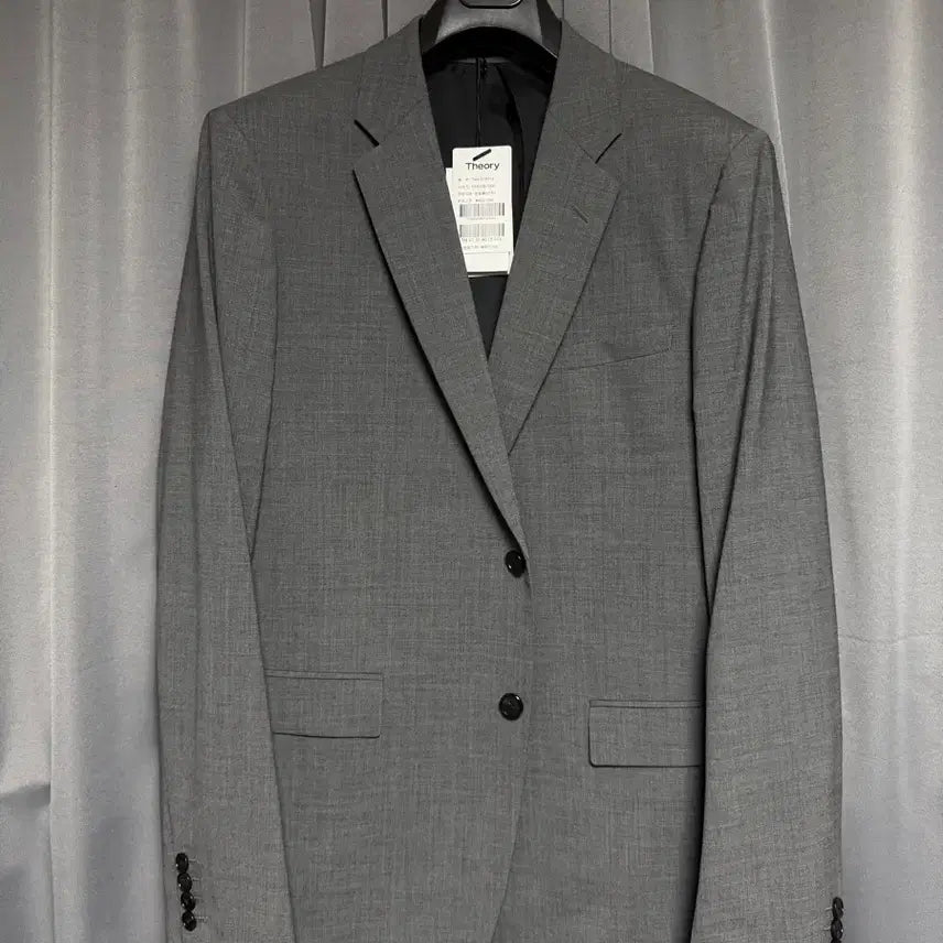 [BUNJANG] Theory New Taylor Medium Charcoal 24SS Zione Jacket / [44/XXL] 띠어리 뉴테일러 미디엄 차콜 24SS 지온 자켓