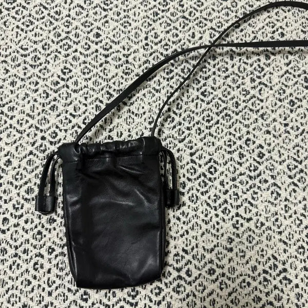 [BUNJANG] COS Leather Phone Pouch with Strap / 코스 cos 레더 폰 파우치