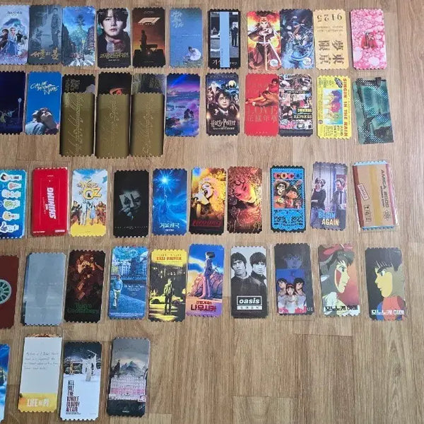 [BUNJANG] Megabox Original Ticket Bundle (Special, Thanks to, Re Versions) / 메가박스 오리지널 티켓(오티) 스페셜,땡스투,Re 버전 46장  일괄 팝