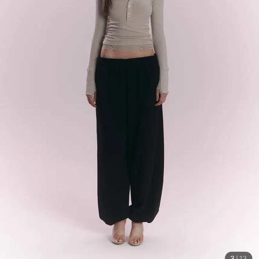 [BUNJANG] Please Follow New Hailey Jogger Pants Black / 플리즈노팔로우 뉴 헤일리 조거 팬츠 블랙
