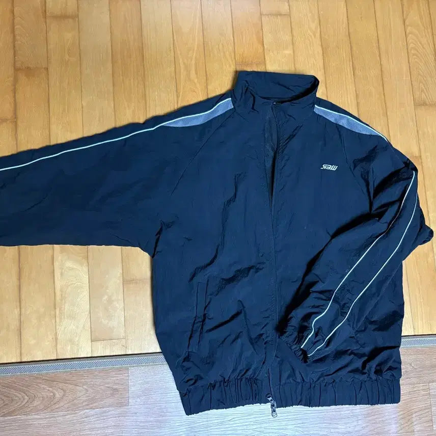[BUNJANG] Rbw Dual Panel Track Jacket XL Black, Charcoal / Rbw바람막이(듀얼패널 트랙 자켓XL) 블랙,차콜