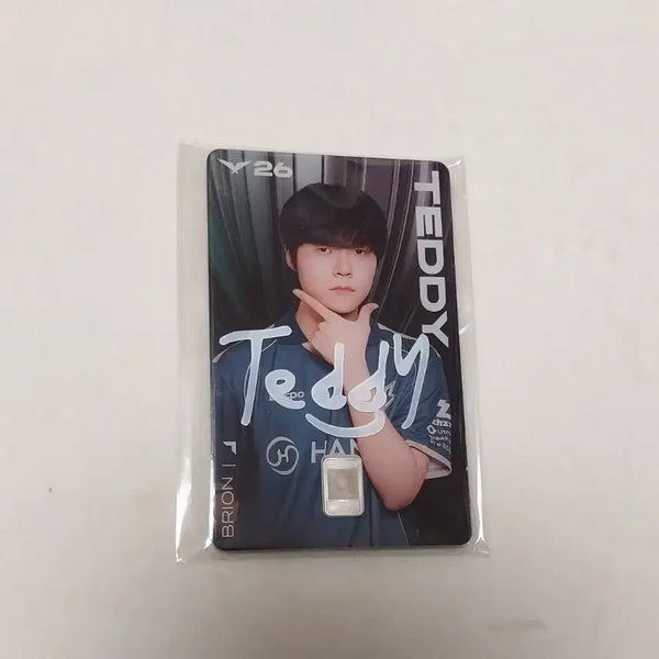 [BUNJANG] LCK Korea Mint Teddy Autographed Silver Card / LCK 한국조폐공사 실버카드 테디 친필싸인