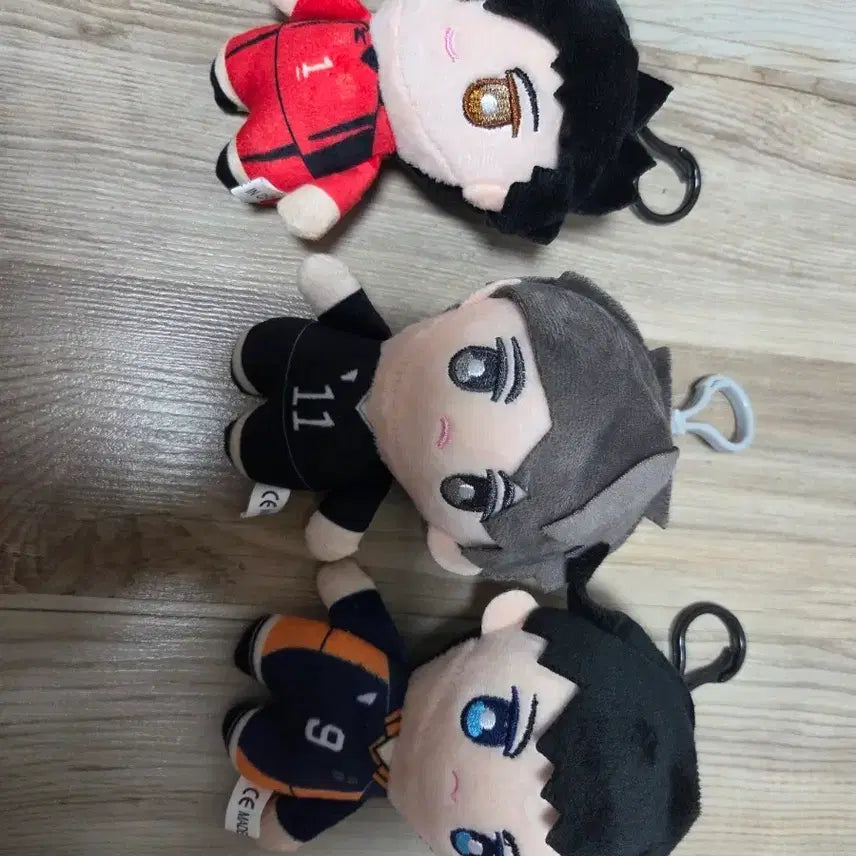 [BUNJANG] Haikyuu Manju Plush Set (3 Types) / 하이큐 만쥬 인형 3종 세트