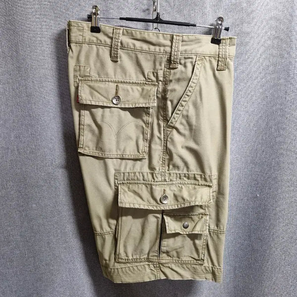 [BUNJANG] Vintage Levi's Cargo Bermuda Shorts (Size 34-35) / 빈티지 리바이스 카고 반바지 34~35