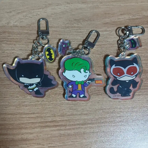 [BUNJANG] DC Justice League Batman, Joker, Catwoman Keychains / DC저스티스리그 배트맨, 조커, 캣우먼 키링