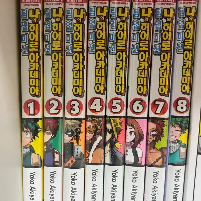 [BUNJANG] My Hero Academia Team-Up Missions Manga Volume 8 Bundle (Sealed) / 나의 히어로 아카데미아 팀업미션 만화책 미개봉 8권 일괄