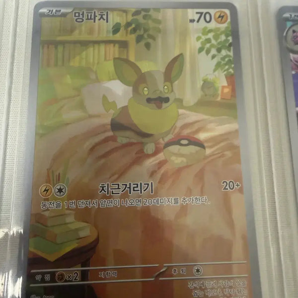 [BUNJANG] Pokemon Card Minipatch AR (SS Grade) / 포켓몬카드_멍파치 AR (SS급)