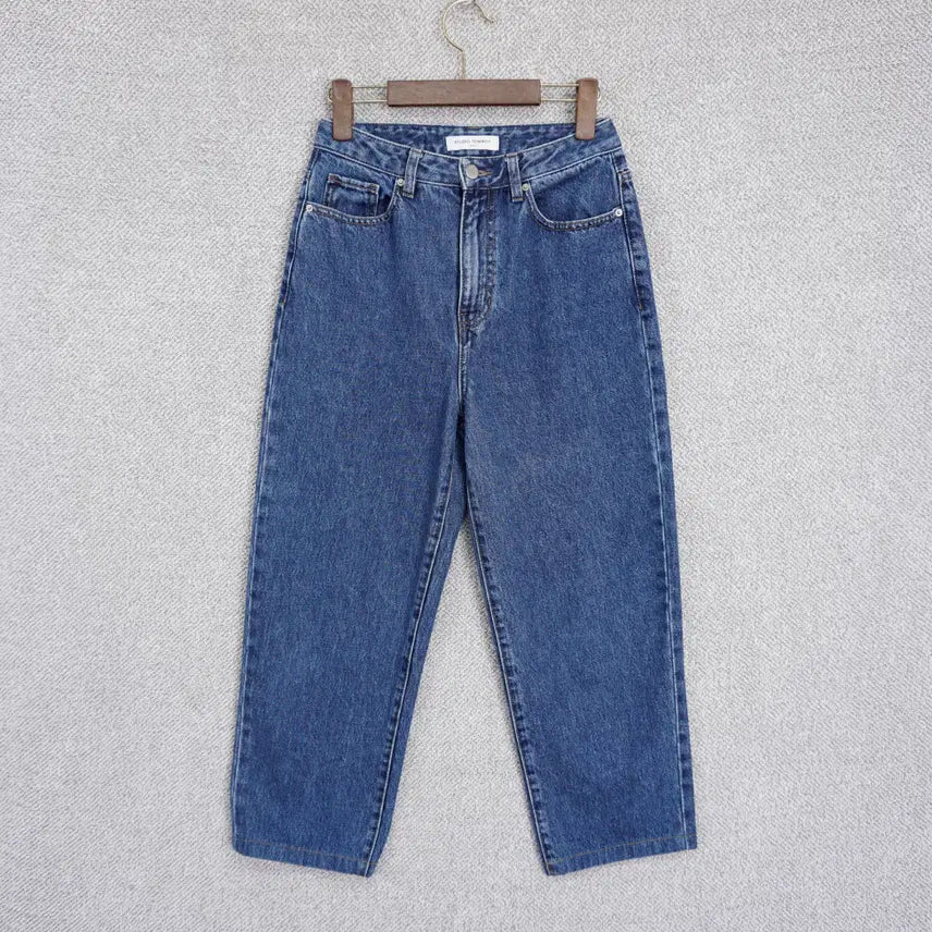 [BUNJANG] Studio Tombo 21SS Women's Straight Fit Washed Denim Pants / 스튜디오톰보이 21SS 여성 일자핏 워싱 데님 팬츠 55size