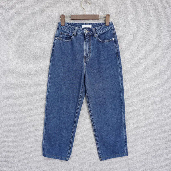 [BUNJANG] Studio Tombo 21SS Women's Straight Fit Washed Denim Pants / 스튜디오톰보이 21SS 여성 일자핏 워싱 데님 팬츠 55size