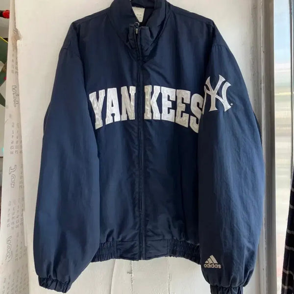 [BUNJANG] Adidas Yankees Old School Jacket XL / 아디다스 올드스쿨 양키스 자켓 XL