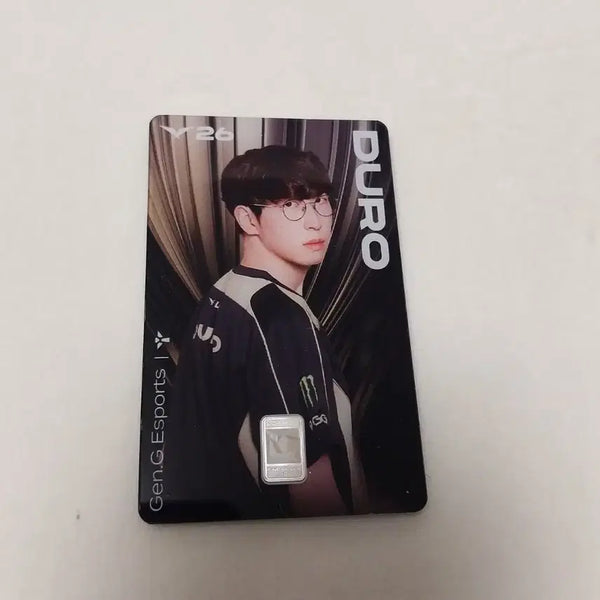 [BUNJANG] Korea Minting Corporation LCK DURO Silver Card / LCK 한국조폐공사 실버카드 듀로 DURO