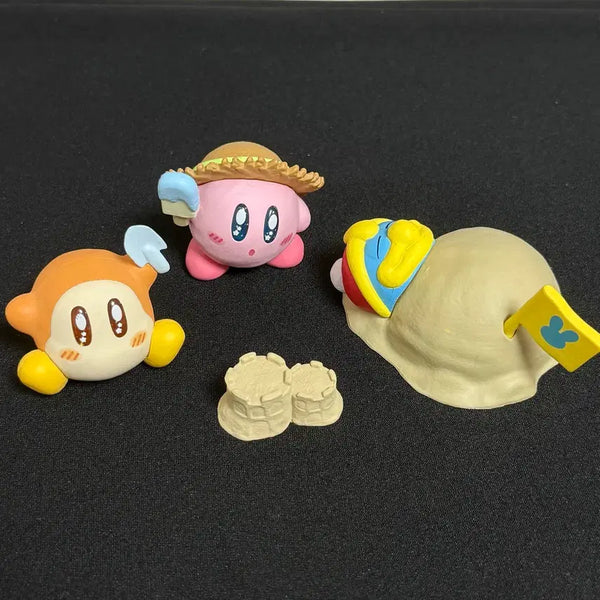 [BUNJANG] Kirby Summer Ice Cream Gacha Set / (3종 일괄) 별의 커비 여름 아이스크림 가챠