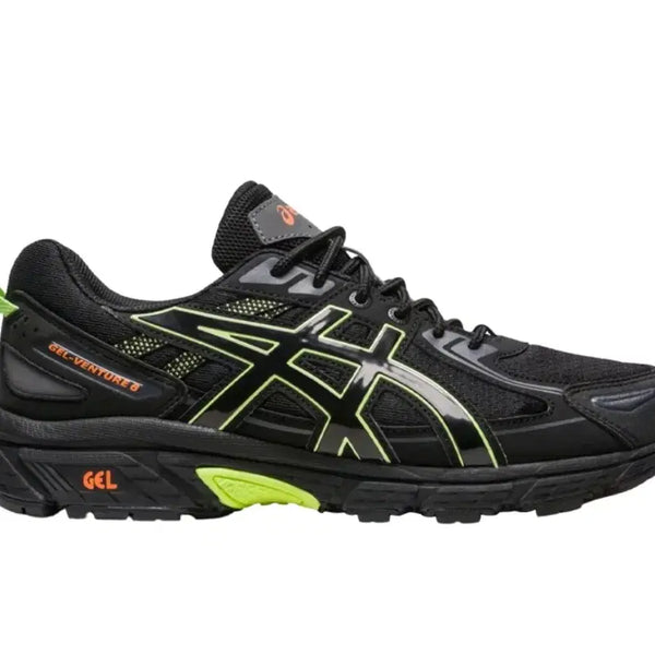 [BUNJANG] ASICS Gel-Venture 6 Black Lime Green / 아식스 젤 벤쳐 6 블랙 라임 그린