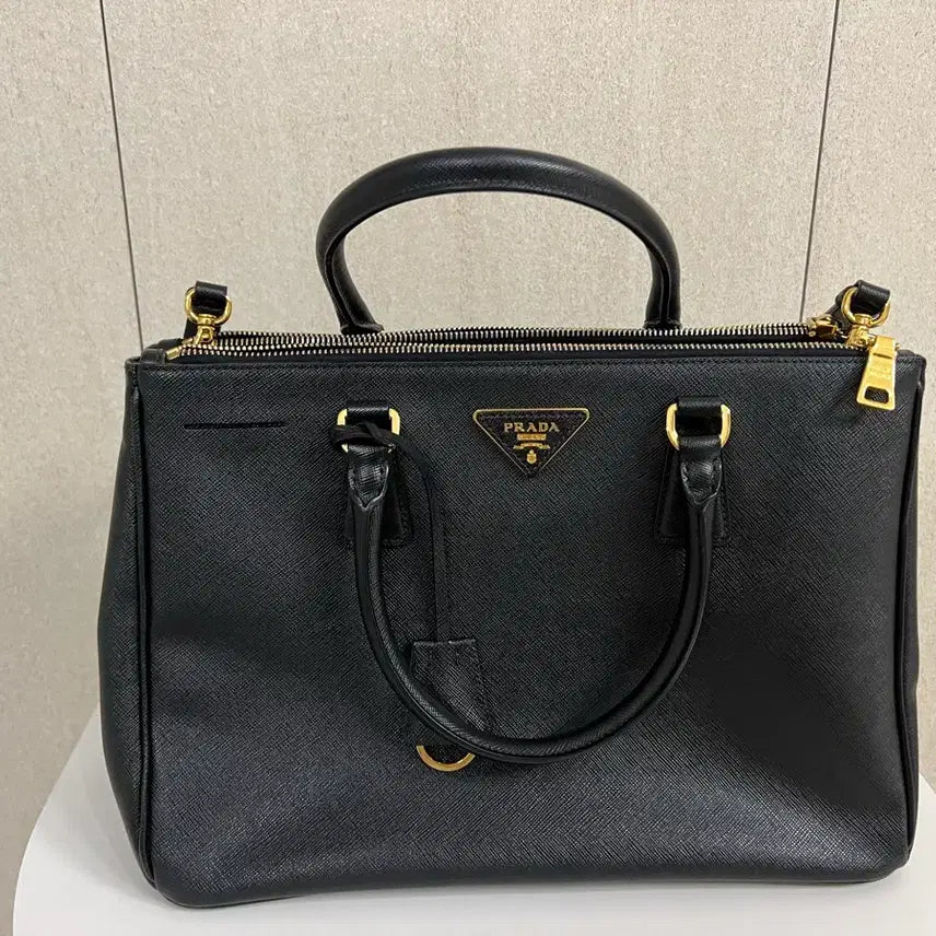 [BUNJANG] Prada Galleria Saffiano Leather Bag Large / 프라다 갤러리아 사피아노 가죽백 라지