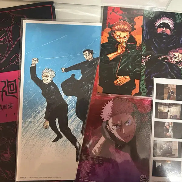 [BUNJANG] Jujutsu Kaisen Theater Exclusive Merchandise Bundle Set / 주술회전 특전 5개 일괄판매
