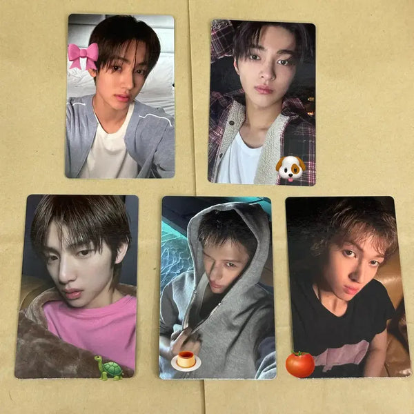 [BUNJANG] Curtis Green Green YT Gift Blue Lips Photocard Set / 코르티스 그린그린 yt gift blue lips 포카 세트
