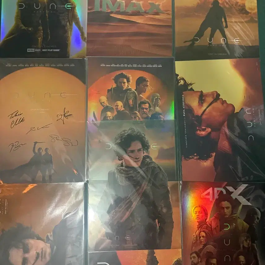 [BUNJANG] Dune: Part Two Poster Set (10 types) / 영화 듄2 포스터 10종 팝니다