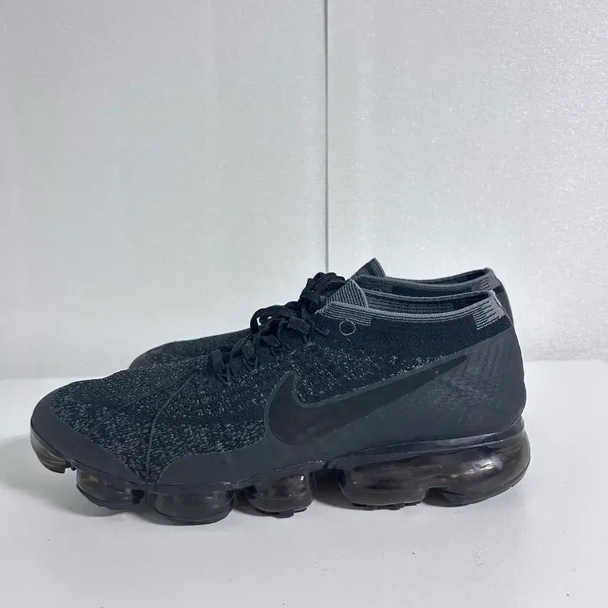 [BUNJANG] Nike VaporMax Flyknit Triple Black Shoes (280) / 나이키 베이퍼맥스 플라이니트 트리플블랙(280)