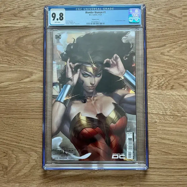 [BUNJANG] DC Comics Wonder Woman #1 Artgerm Cover CGC 9.8 Graded Comic / Cgc 9.8 원더우먼 #1 아트젬 커버 dc 코믹스 미국만화
