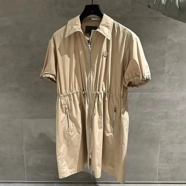 [BUNJANG] Women's Beige Golf Dress Jacket / 베이지 여성 골프 원피스 자켓 M,L