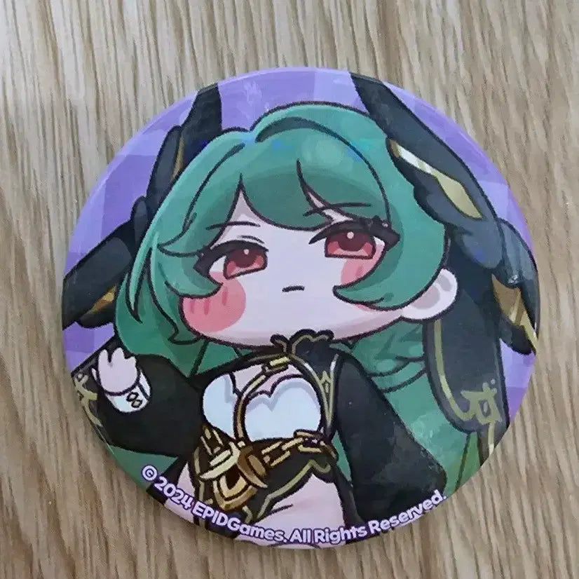 [BUNJANG] Trickster 1st Anniversary Joan Badge / 트릭컬 1주년 행사 죠안 뱃지