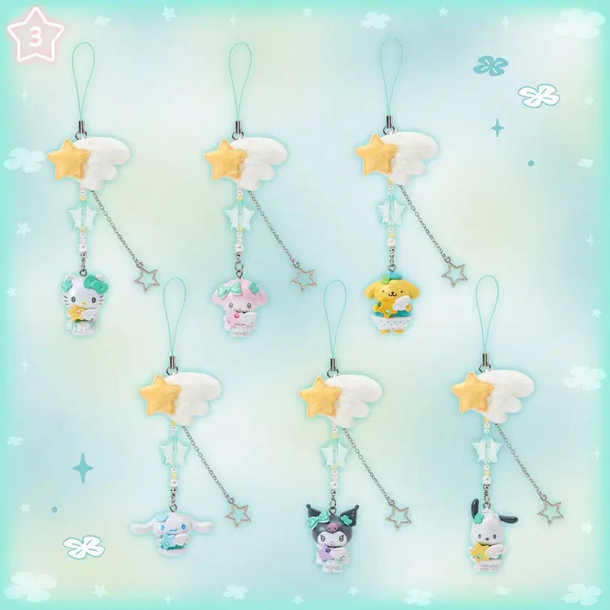 [BUNJANG] Sanrio Twinkle Wish Series Strap / 산리오 반짝반짝 위시 시리즈 스트랩