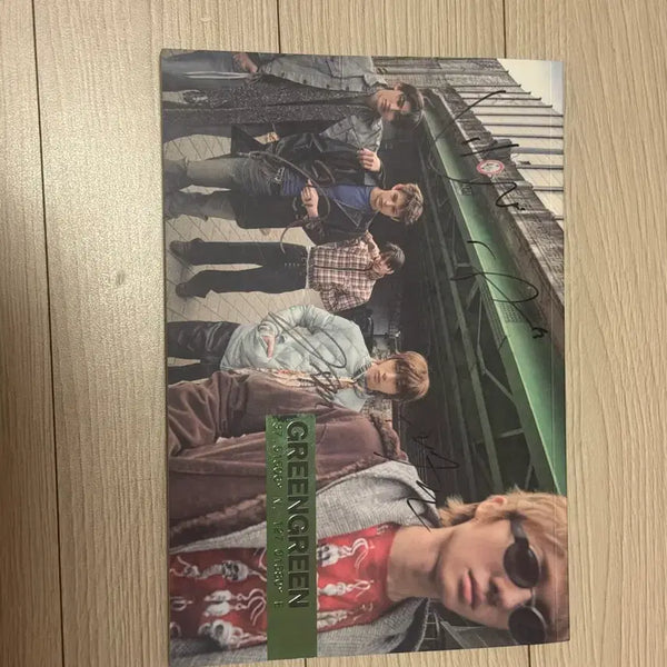 [BUNJANG] Cortis Martin James Juhun Sung Hyun Gun Ho Green Green Signed Album / 코르티스 그린그린 싸인앨범