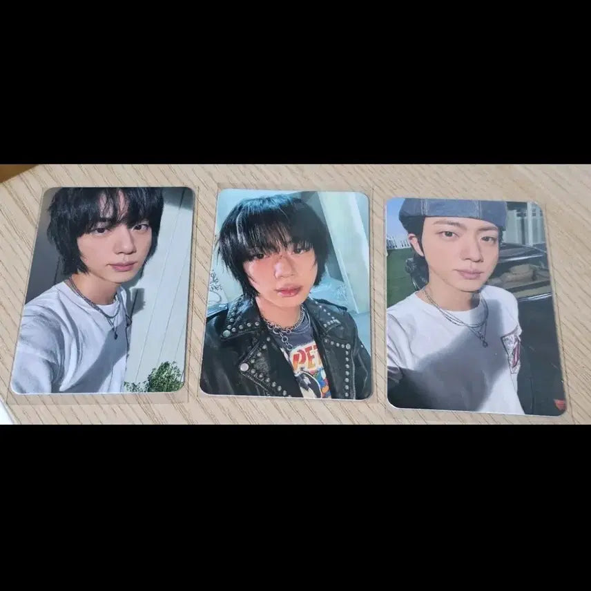 [BUNJANG] BTS Jin Eco Photocard Set / 방탄소년단 진 에코 포토카드 3장 jin BTS