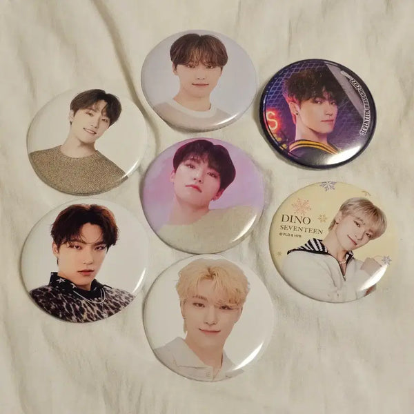 [BUNJANG] SEVENTEEN Dino Chan Can Badge Set / 세븐틴 디노 이찬 캔뱃지 세트
