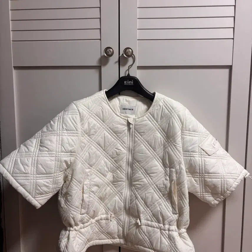 [BUNJANG] Xexymix Quilting String Short Sleeve Jumper / 젝시믹스 퀼팅 스트링 반팔 점퍼