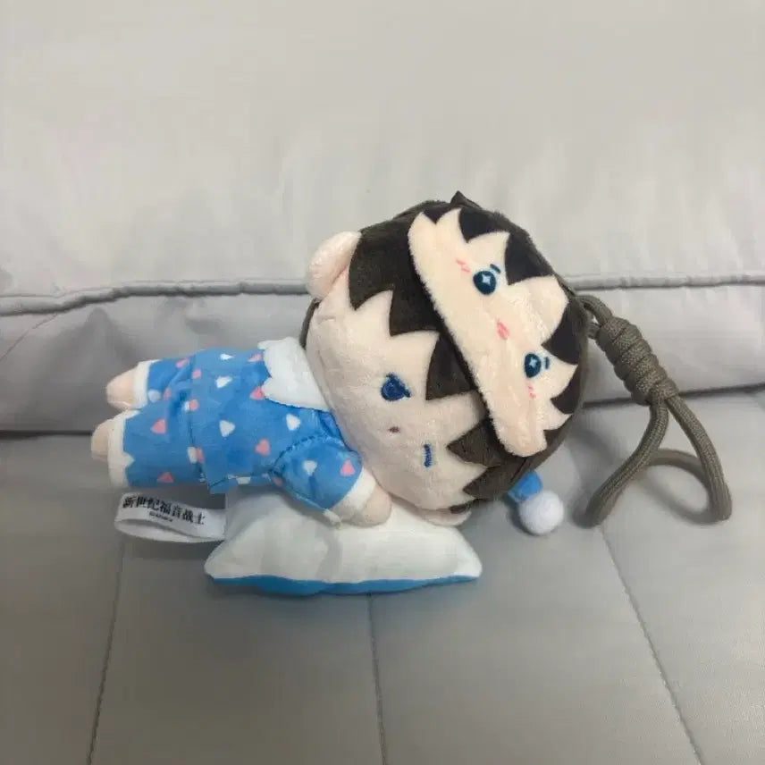 [BUNJANG] Evangelion Sweet Dreams Plushie Keychain Ikari Shinji / 에반게리온 스윗 드림 인형 키링 이카리 신지