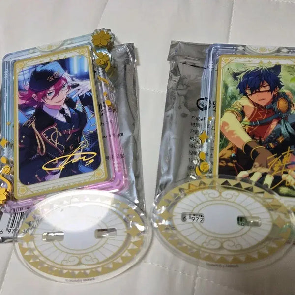 [BUNJANG] Ensemble Stars! Ibara Saegusa & Jun Saionji Rotating Acrylic Standee Set / 앙스타 이바라 쥰 회전아크릴