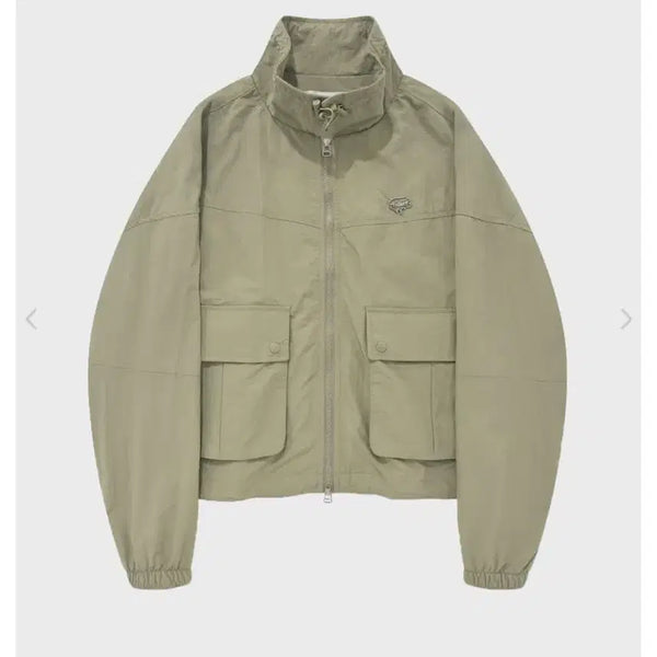 [BUNJANG] PALETTE Comfy Light Wind Jacket Khaki / 팔렛 단종 컴피 라이트 윈드 자켓 카키 바람막이