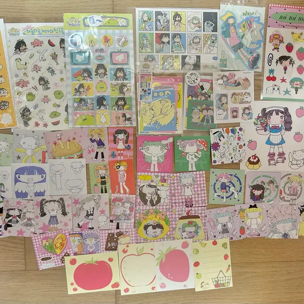 [BUNJANG] Yuri Toitoitoi Sticker Bundle Set / (추가) 유리 toitoitoi 스티커 외 일괄 판매