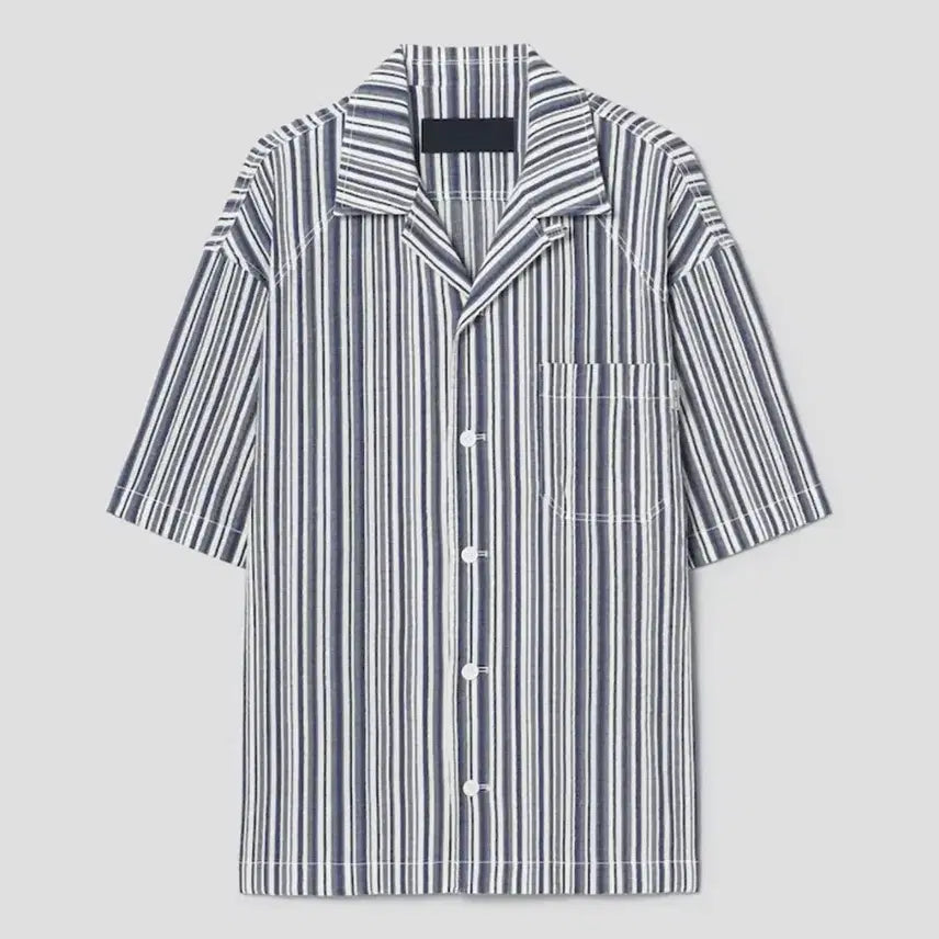 [BUNJANG] Juun.J 26SS Fancy Stripe Shirt Size 46 / 준지 팬시 스트라이프 셔츠 26ss [46]