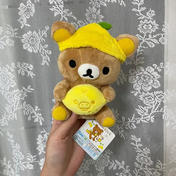 [BUNJANG] Rilakkuma Kii Lemon Plush Doll / 레어) 리락쿠마 키이 레몬 인형