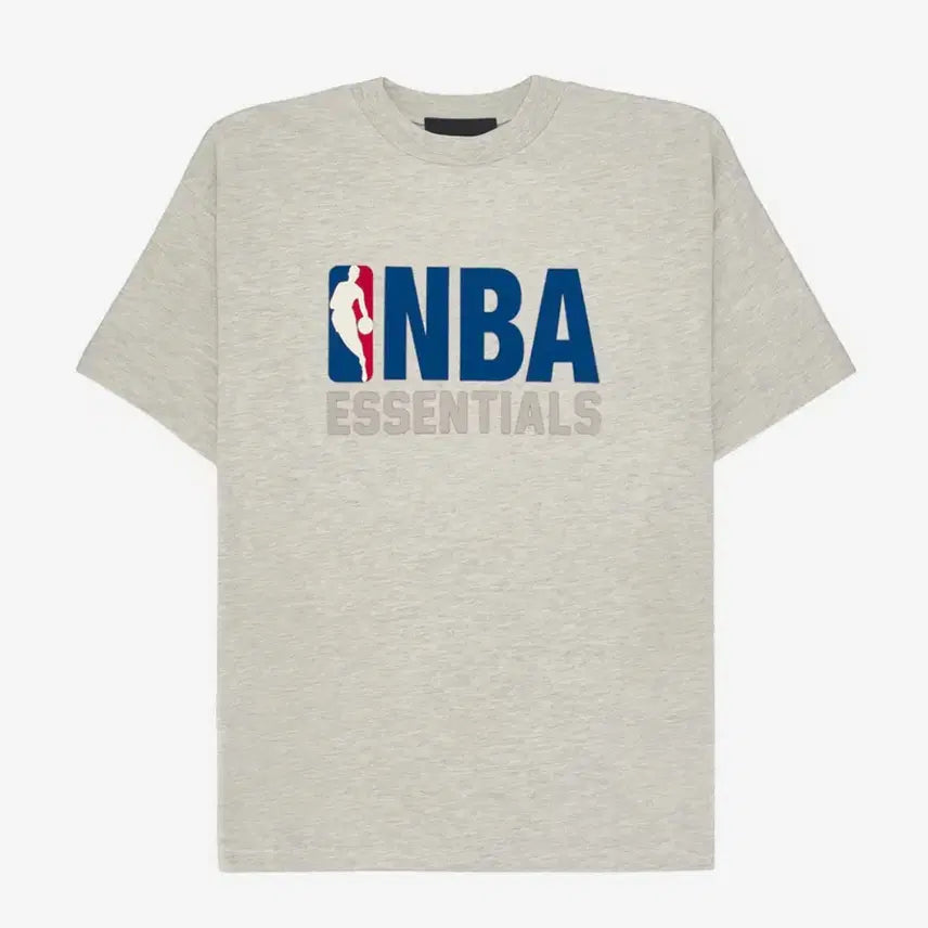 [BUNJANG] Fear of God Essentials x NBA T-Shirt Light Heather L / (L) 에센셜 x NBA 반팔 라이트 헤더