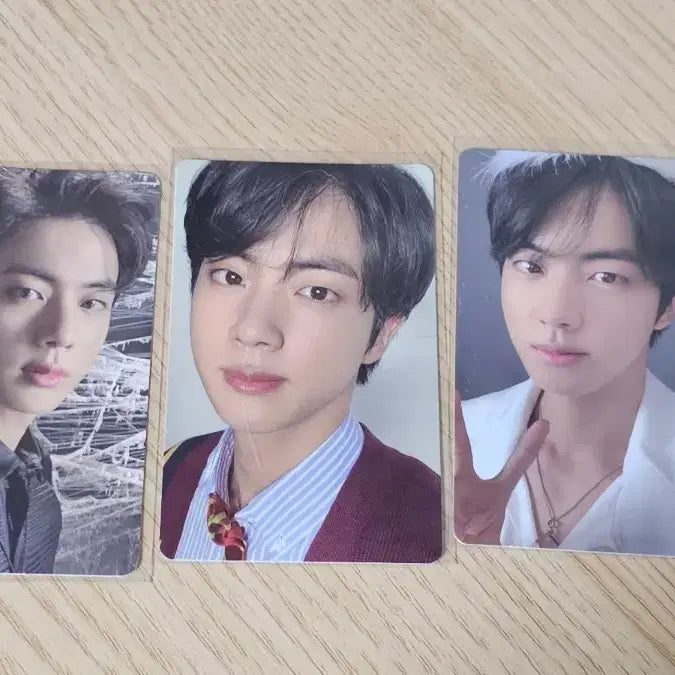 [BUNJANG] BTS JIN MAP OF THE SOUL Photocard Bundle Set (3 Types) / 방탄소년단 진 맵솔 방탄 BTS JIN 포토카드 3종 일괄